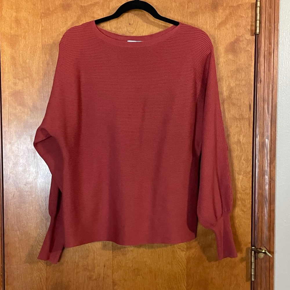NWOT Staccato wide neck dolman style sweater